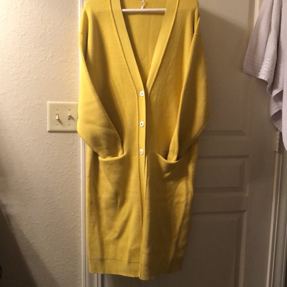 Free People long cardigan/duster